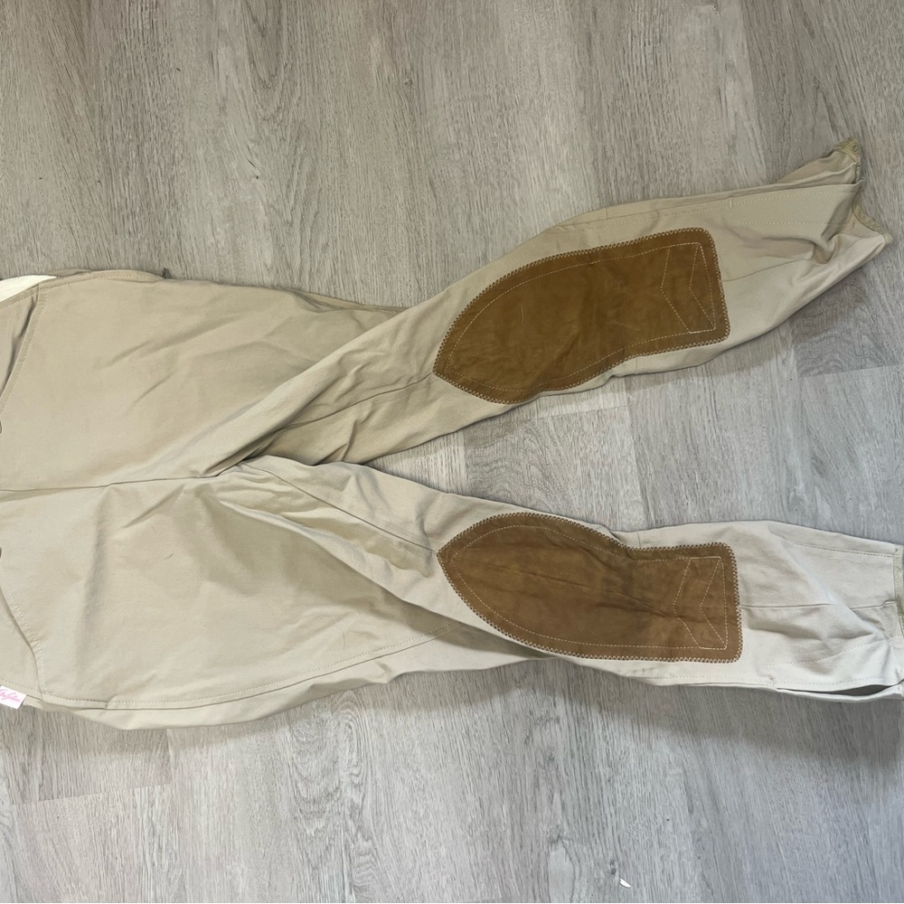 Tailored sportsman knee patch breeches 28R